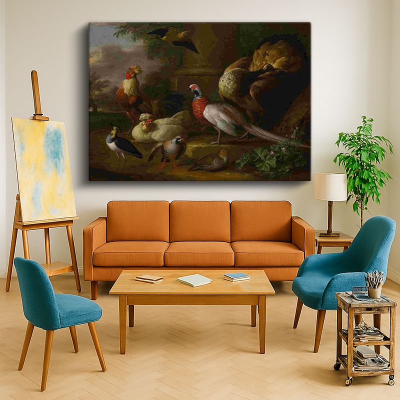 Ressam Kanvas Tablo 989